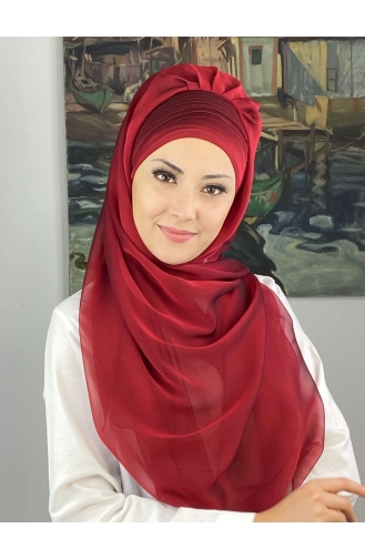 Turban Pret-a-Porter Bordeaux 4YDSAL15-12