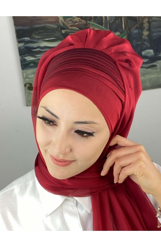 Turban Pret-a-Porter Bordeaux 4YDSAL15-12