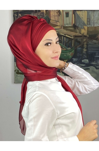 Turban Pret-a-Porter Bordeaux 4YDSAL15-12