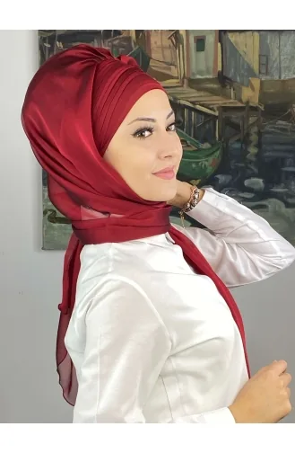 Turban Pret-a-Porter Bordeaux 4YDSAL15-12