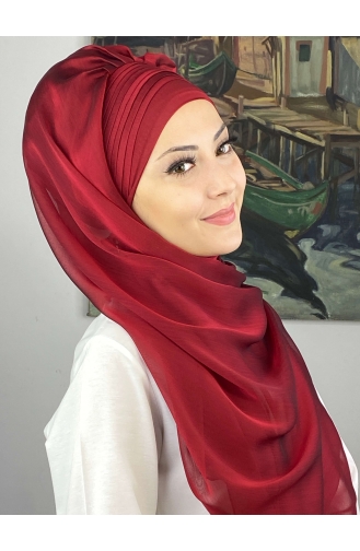 Turban Pret-a-Porter Bordeaux 4YDSAL15-12