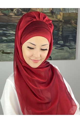 Turban Pret-a-Porter Bordeaux 4YDSAL15-12