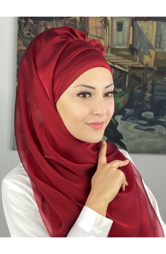 Turban Pret-a-Porter Bordeaux 4YDSAL15-12