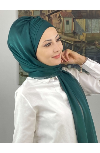 Smaragdgrün Praktischer Turban 4YDSAL15-01