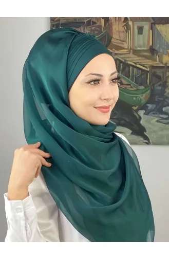 Smaragdgrün Praktischer Turban 4YDSAL15-01