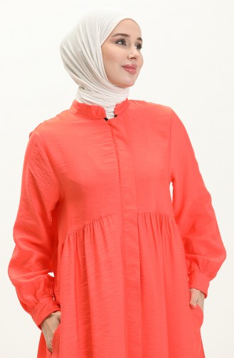 Aerobin Stoff Kordelzug Abaya 24Y8927-04 Orange 24Y8927-04