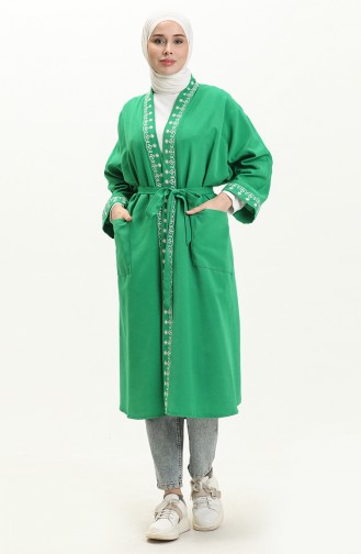 Green Kimono 24Y8885-01