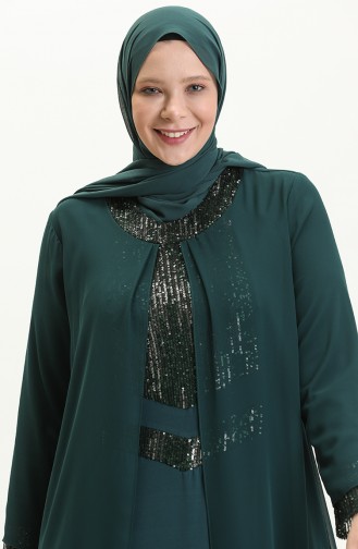 Emerald İslamitische Avondjurk 2305-01