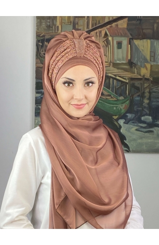 Milchkaffee Praktischer Turban 4YDSAL44-02