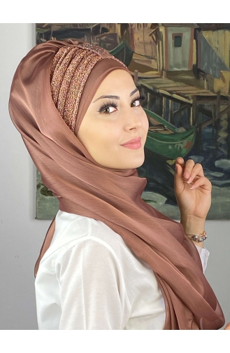 Milchkaffee Praktischer Turban 4YDSAL44-02