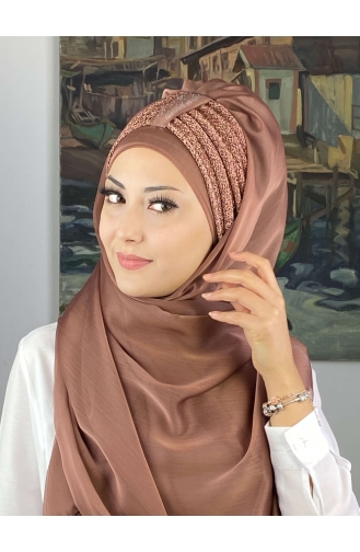 Milchkaffee Praktischer Turban 4YDSAL44-02