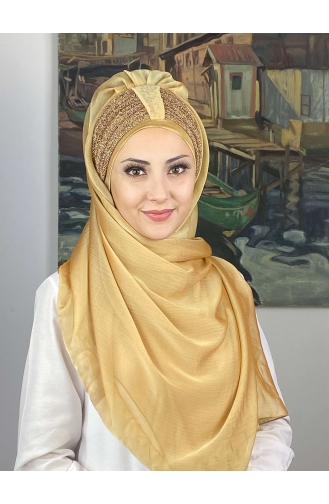 على استعداد لارتداء التوربان ذهبي فاتح 4YDSAL44-06
