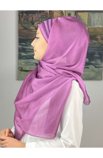 Turban Pret-a-Porter Couleur Lilas 4SAL30-01