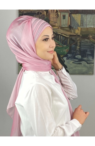 Pulverpink Praktischer Turban 4SAL30-04