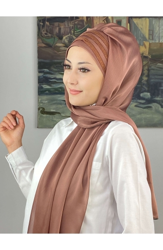 Milk Coffee Ready to Wear Turban 4SAL30-05