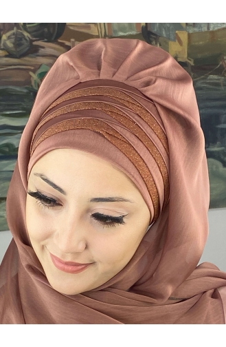 Milk Coffee Ready to Wear Turban 4SAL30-05