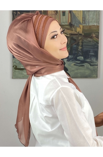 Milk Coffee Ready to Wear Turban 4SAL30-05