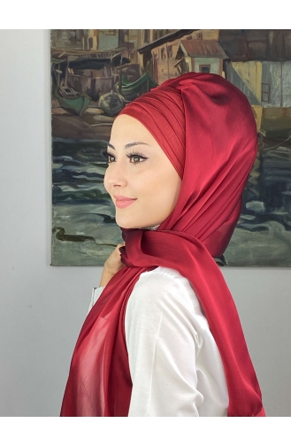Claret Red Ready to Wear Turban 4SAL15-10