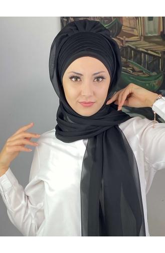 Turban Pret-a-Porter Noir 4SAL15-11