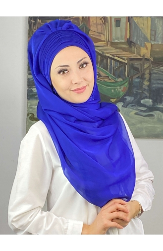 Saxon blue Ready to wear Turban 4SAL15-13