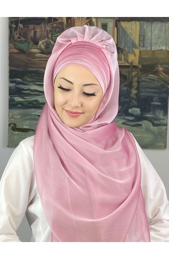 Powder Pink Ready to wear Turban 4SAL15-14
