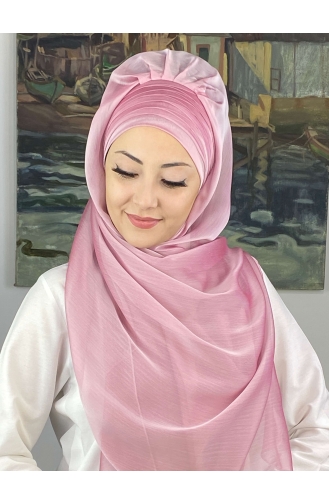 Pulverpink Praktischer Turban 4SAL15-14