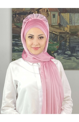 Pulverpink Praktischer Turban 4SAL15-14