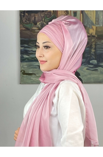 Pulverpink Praktischer Turban 4SAL15-14