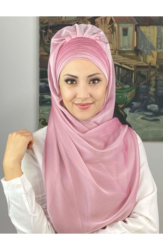 Pulverpink Praktischer Turban 4SAL15-14