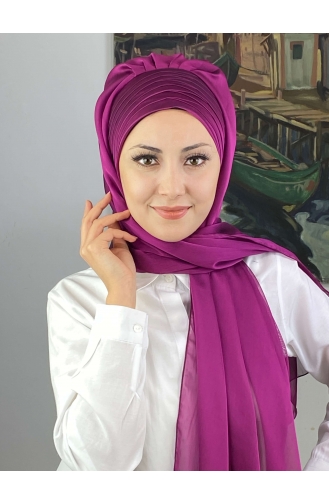 على استعداد لارتداء التوربان فوشيا 4SAL15-05