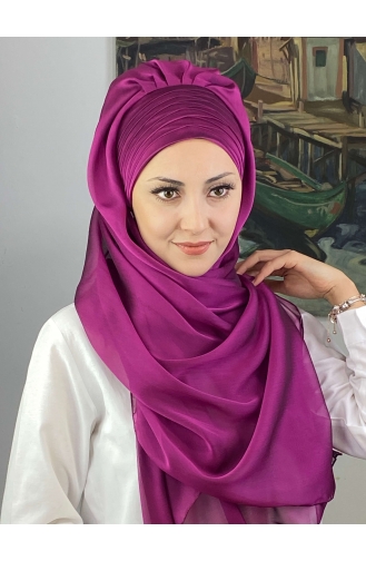 على استعداد لارتداء التوربان فوشيا 4SAL15-05