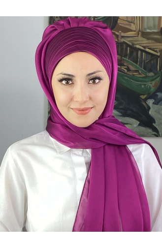 على استعداد لارتداء التوربان فوشيا 4SAL15-05
