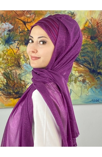 Fuchsia Ready to Wear Turban 4SAL1-10