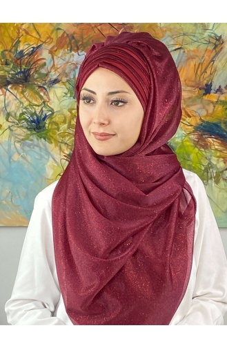 Turban Pret-a-Porter Bordeaux 4SAL1-13