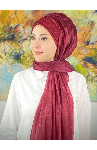 Claret red Ready to wear Turban 4SAL1-13