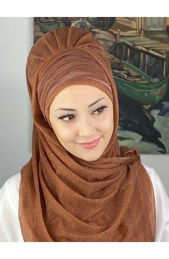 Milk Coffee Ready to Wear Turban 4SAL1-02