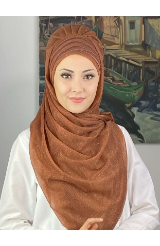 Milk Coffee Ready to Wear Turban 4SAL1-02