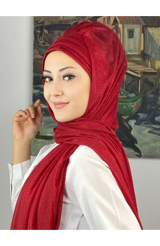 Red Ready to Wear Turban 4SAL1-05