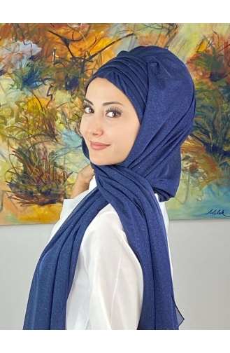 Light Navy Blue Ready to wear Turban 4SAL1-08