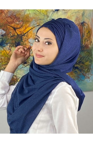 Light Navy Blue Ready to Wear Turban 4SAL1-08