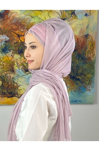 Light Lilac Ready to Wear Turban 4SAL1-09