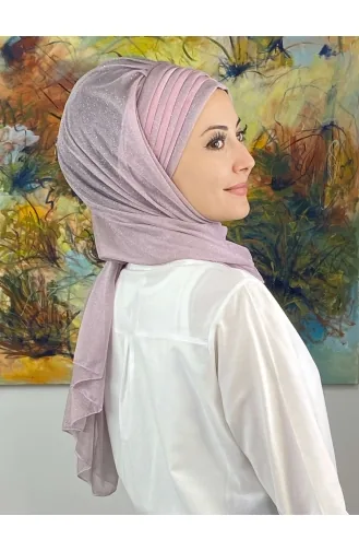 Turban Pret-a-Porter Lila clair 4SAL1-09