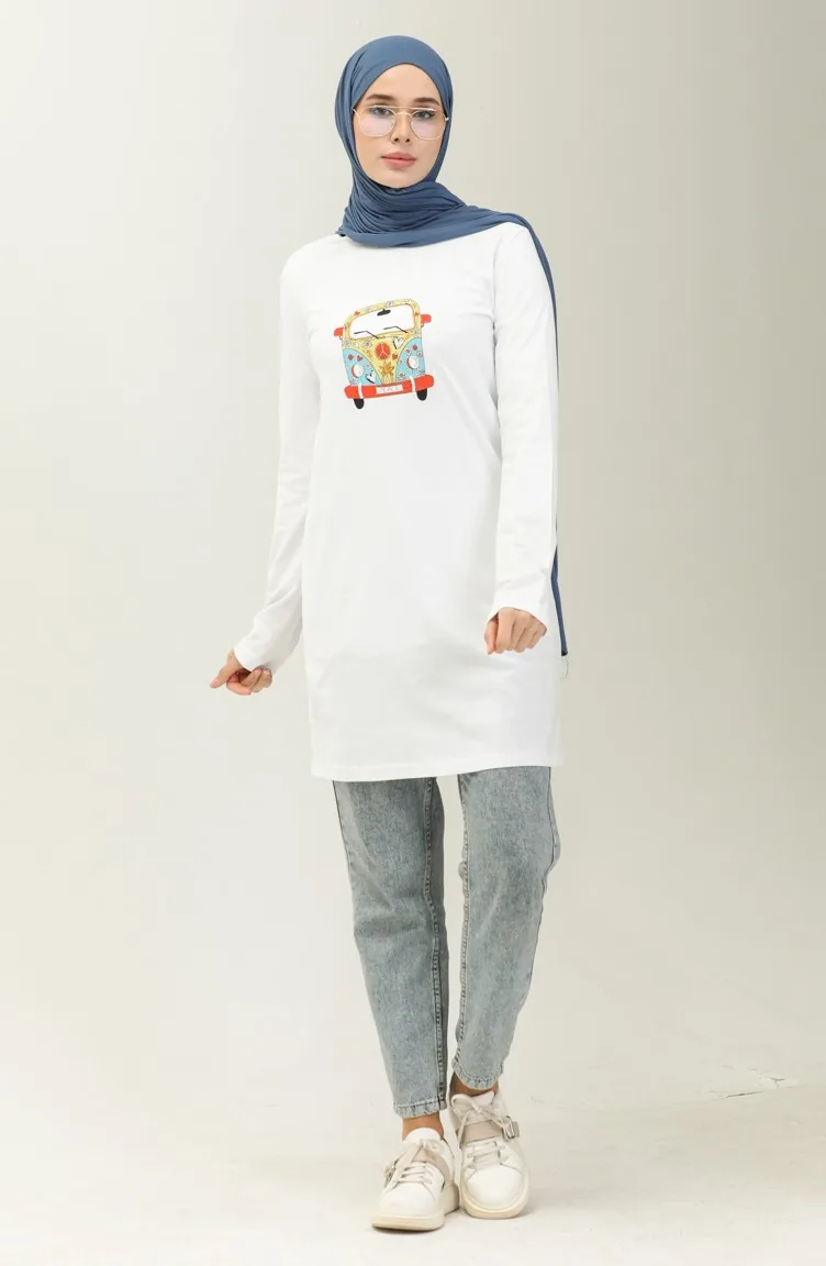White Tuniek 6035-02