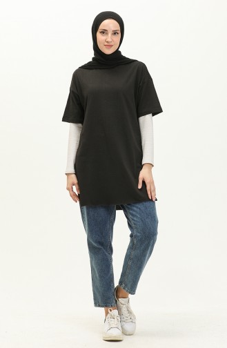 Black T-Shirt 4012-01