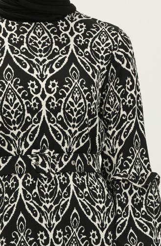 Robe à Motifs 23K8800-01 Noir 23K8800-01