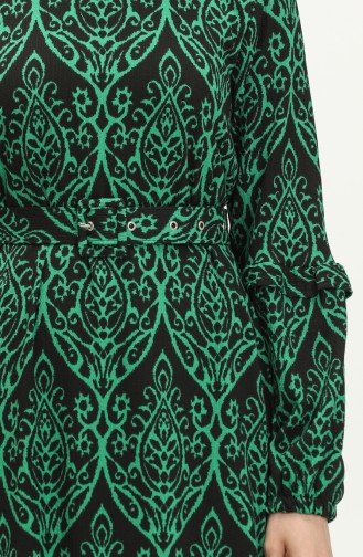 Robe à Motifs 23K8800-04 Vert 23K8800-04