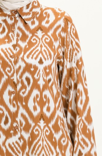 Printed Tunic 24Y8920-03 Tan 24Y8920-03