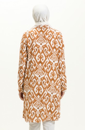 Printed Tunic 24Y8920-03 Tan 24Y8920-03