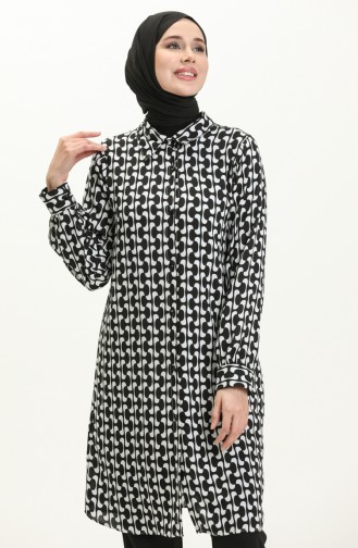 Printed Tunic 24Y8920D-01 Black 24Y8920D-01