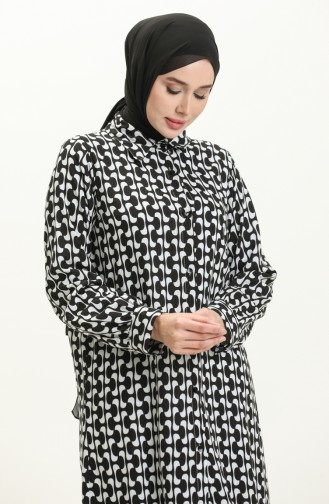 Printed Tunic 24Y8920D-01 Black 24Y8920D-01